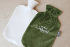 Wärmeflasche mit Flauschbezug 1
